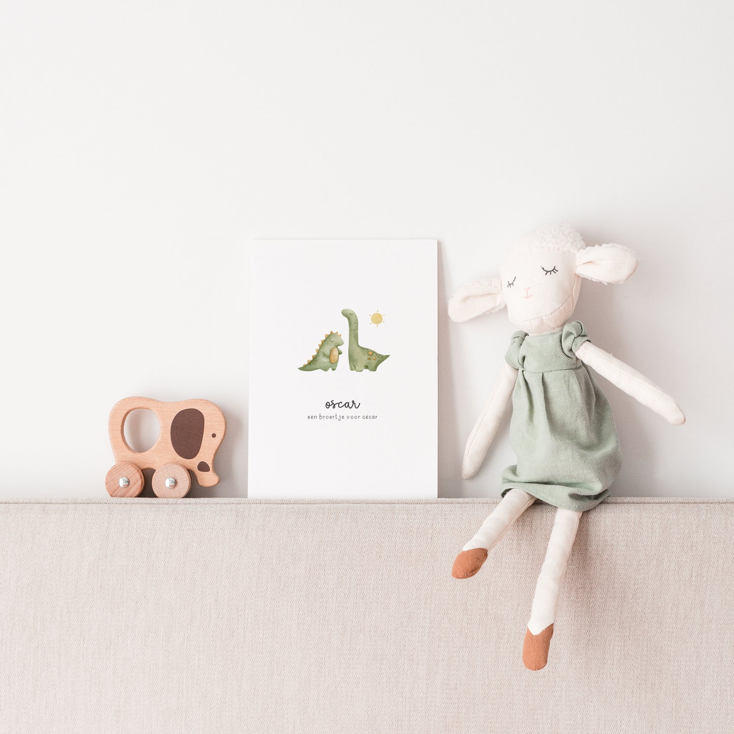 Geboortekaartje 'Oscar'