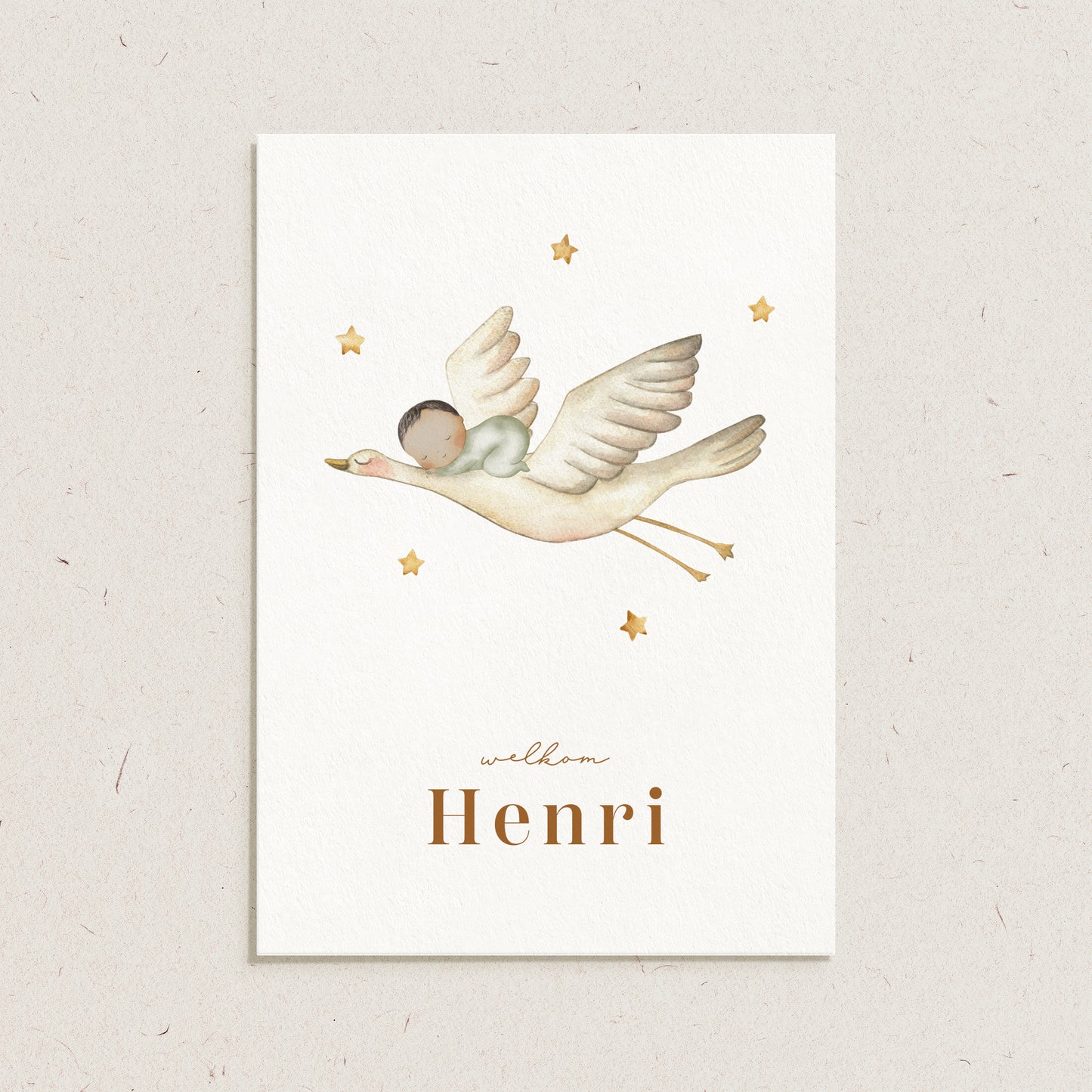 Geboortekaartje 'Henri' & 'Eloise'