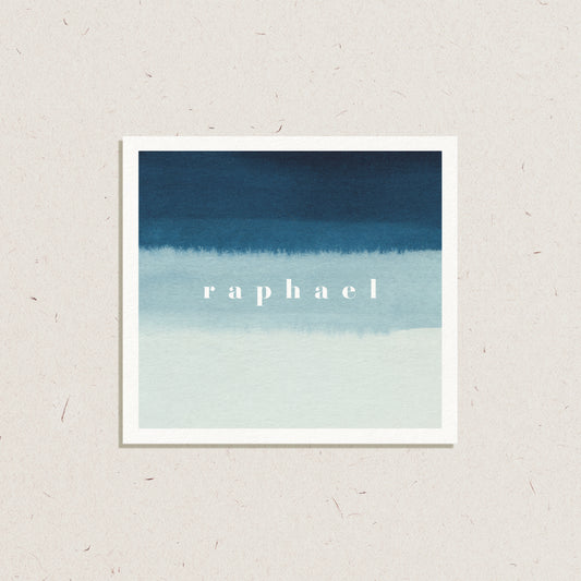Geboortekaartje 'Raphael'