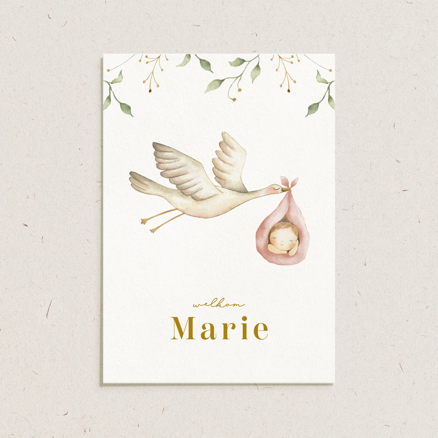 Geboortekaartje 'Marie'