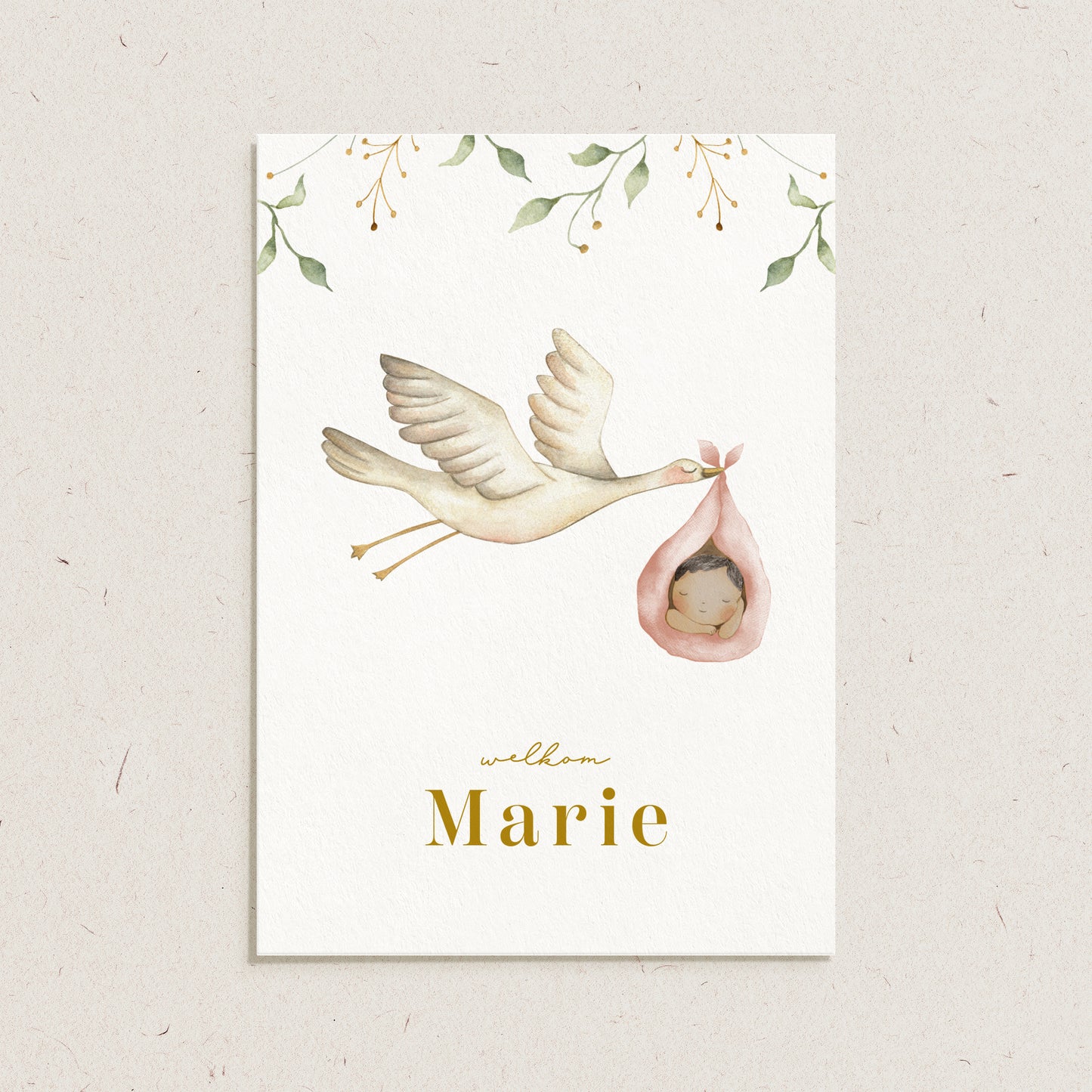 Geboortekaartje 'Marie'