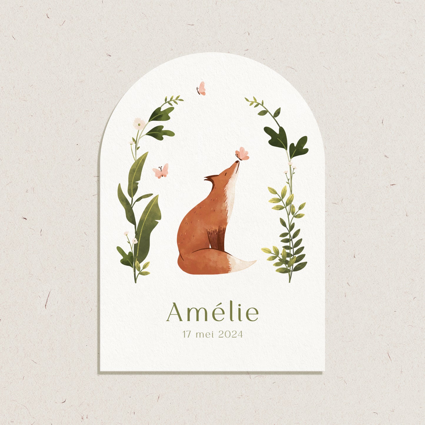 Geboortekaartje 'Amélie'