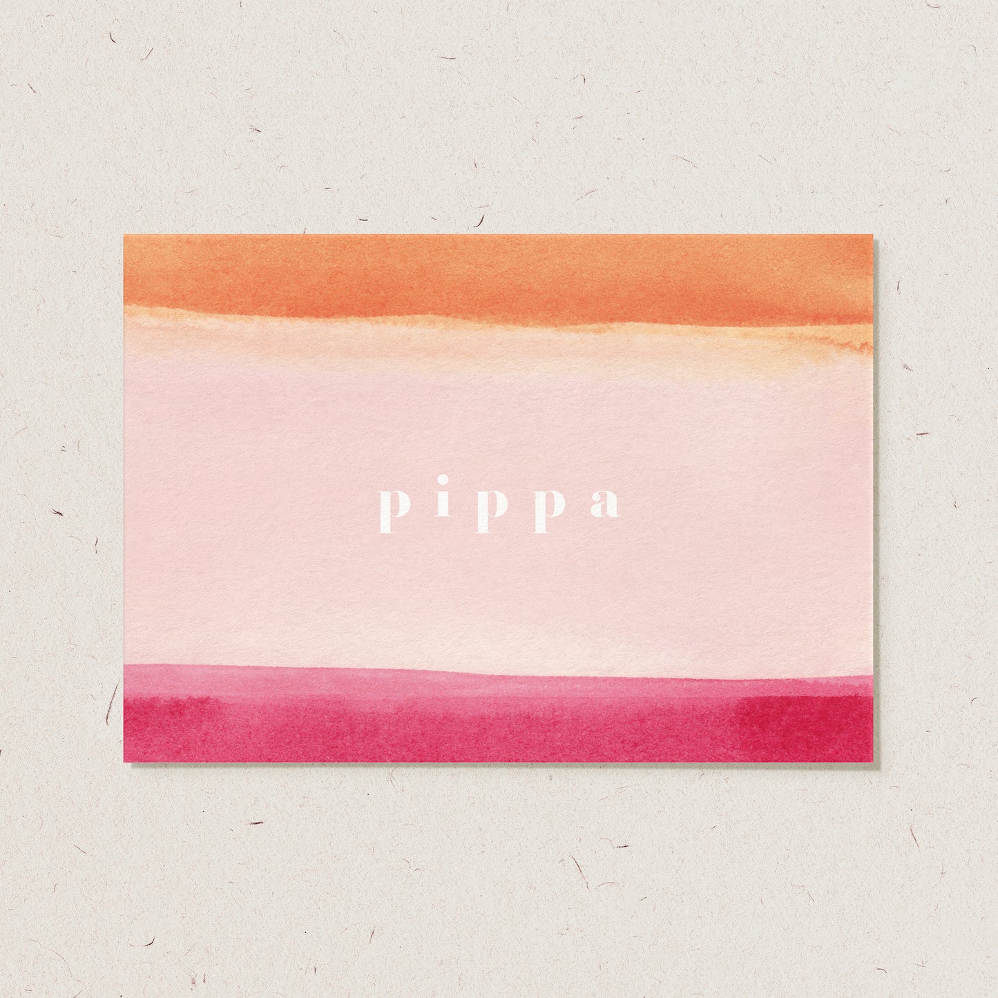 Geboortekaartje 'Pippa'