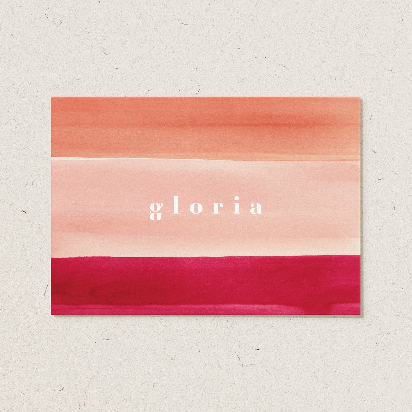 Geboortekaartje 'Gloria'